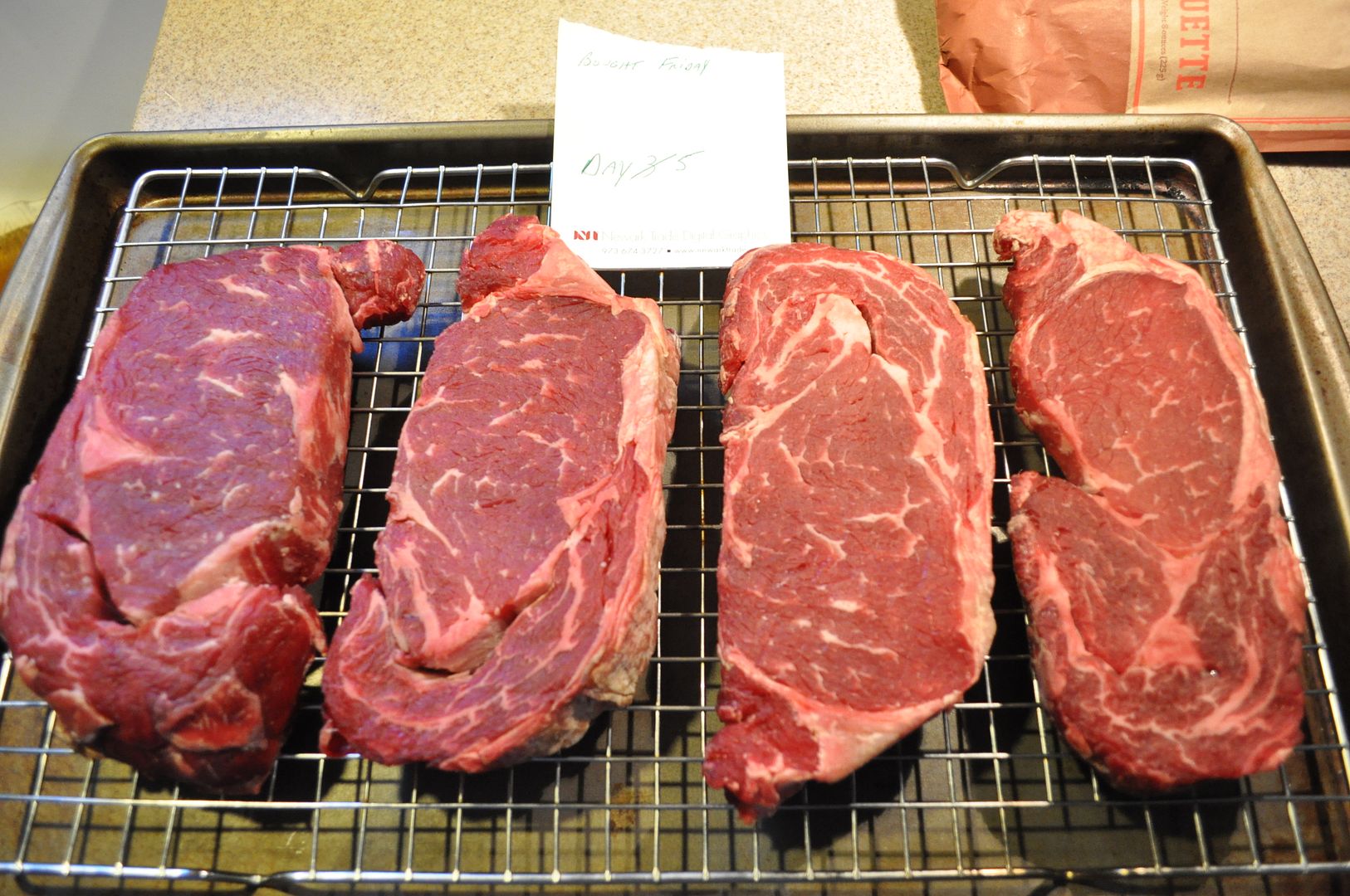 Aging Individual Steaks and other Pleasures The Virtual er